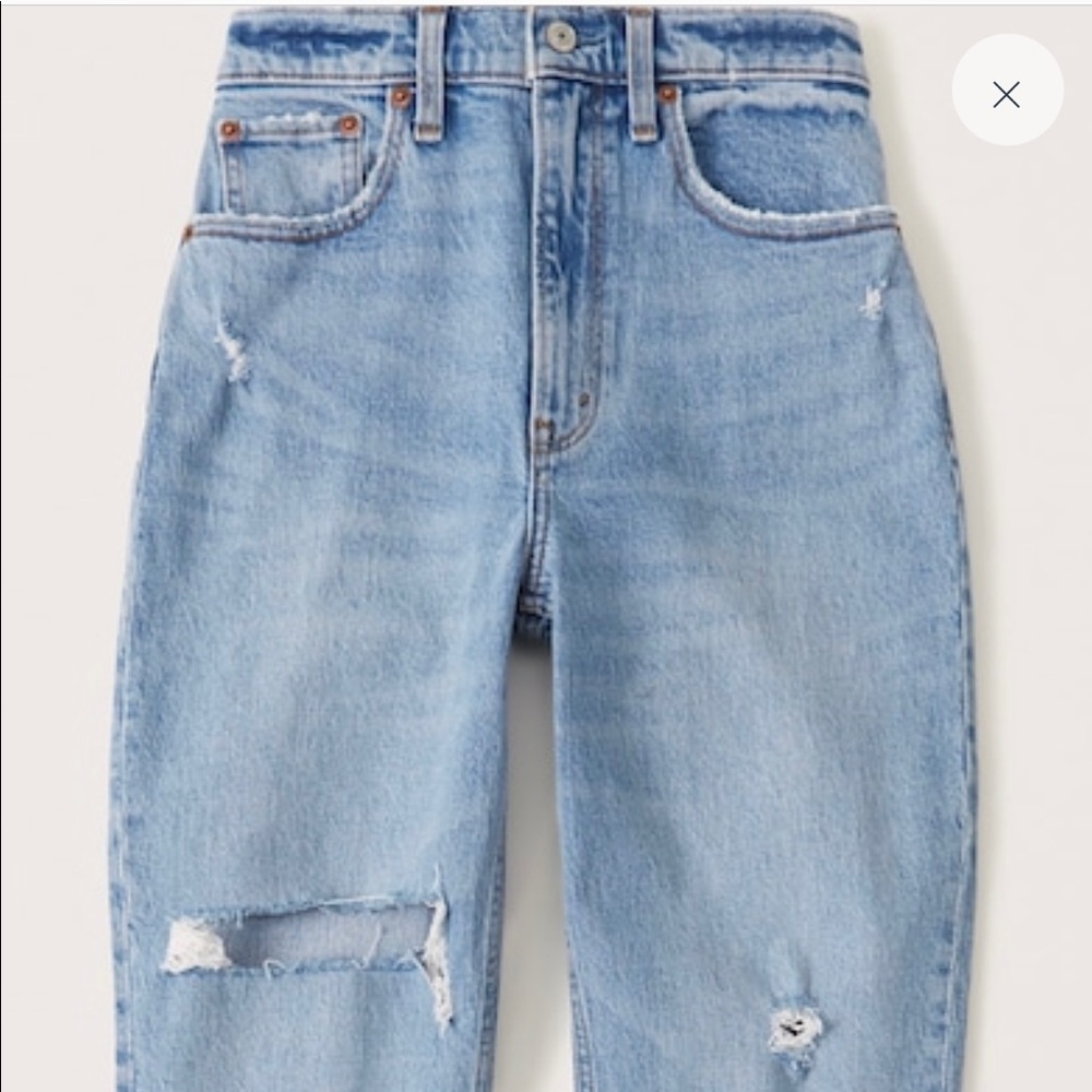 Curve Love 90s Ultra High Rise Straight Jeans 24